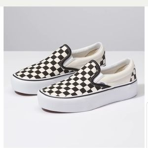 Vans Slip on Platforms